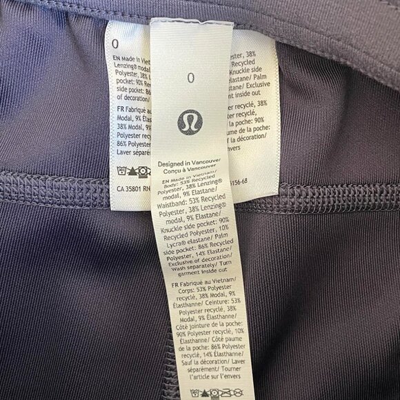 Lululemon Softstreme High-Rise Short 4" - Picture 4 of 6